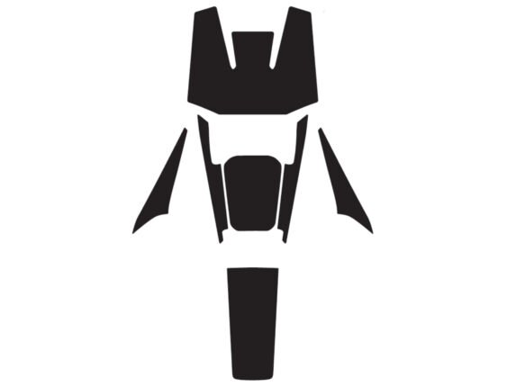 HONDA ADV 350 SİYAH TANK PAD (22-25)