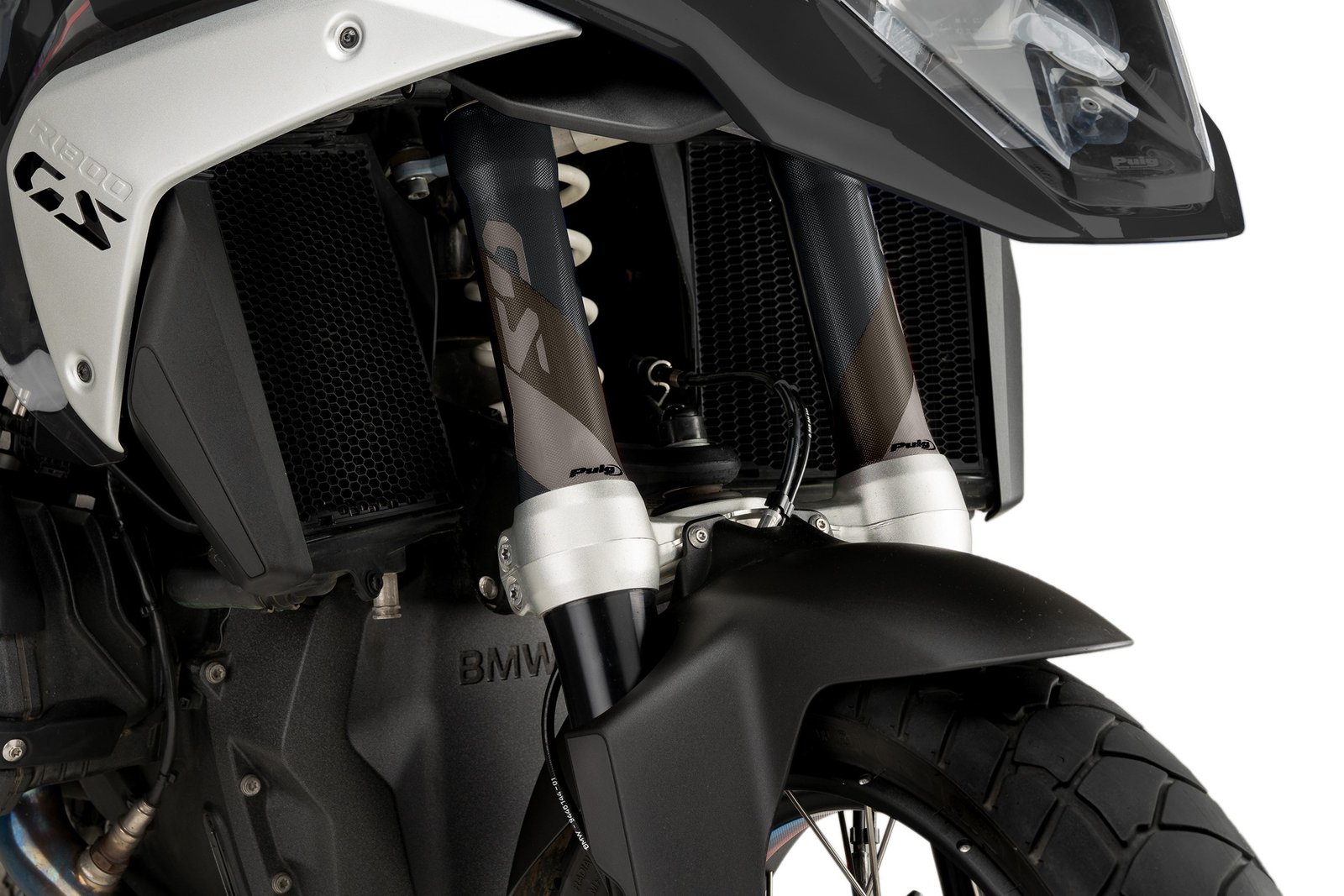 BMW R1300 GS/GSA SİYAH ÖN AMORTİSÖR KORUYUCU STICKERI (23-25)