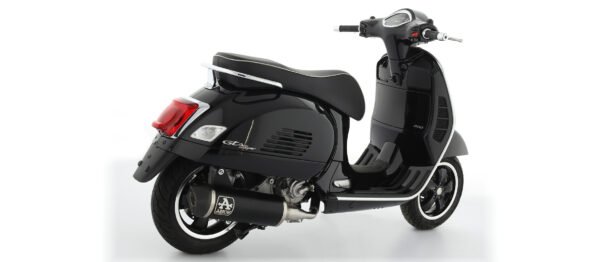 VESPA GTS/GTB 300 SİYAH ALÜMİNYUM FULL SİSTEM EGZOZ (21-24) - Görsel 2