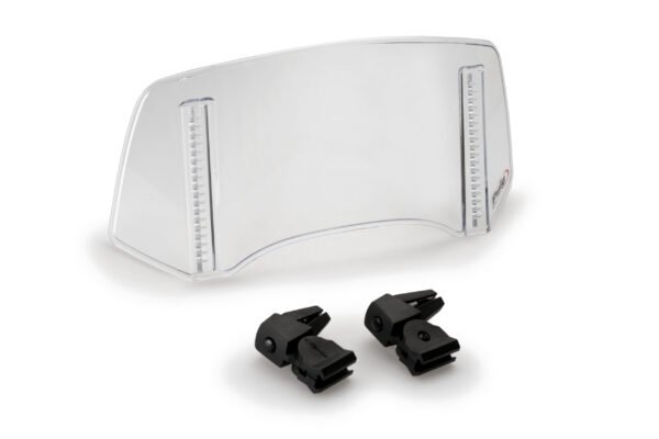 PUIG MULTI-ADJUSTABLE VISOR 2.0 ÜNİVERSAL ŞEFFAF DEFLEKTÖR - Görsel 2