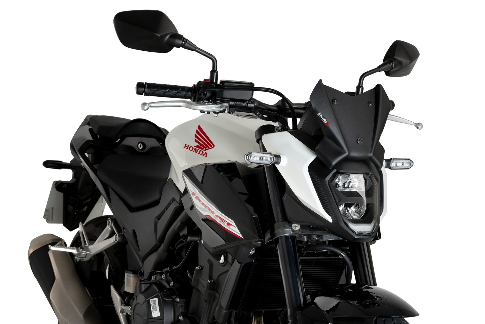HONDA CB 500 HORNET SPORT MAT SİYAH ÖN CAM
