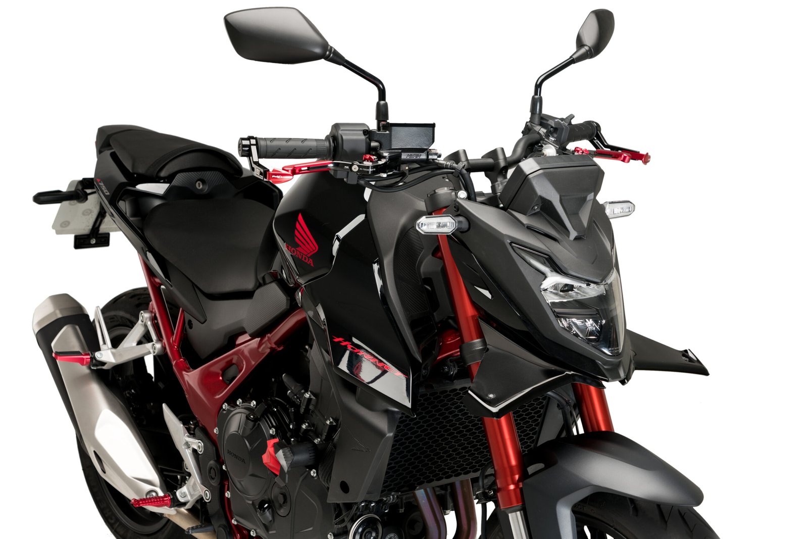 HONDA CB 750 HORNET MAT SİYAH FAR ALTI SPOILER (23-24)