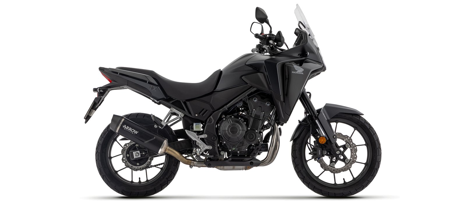 HONDA NX 500 SİYAH ALÜMİNYUM EGZOZ (24-25)
