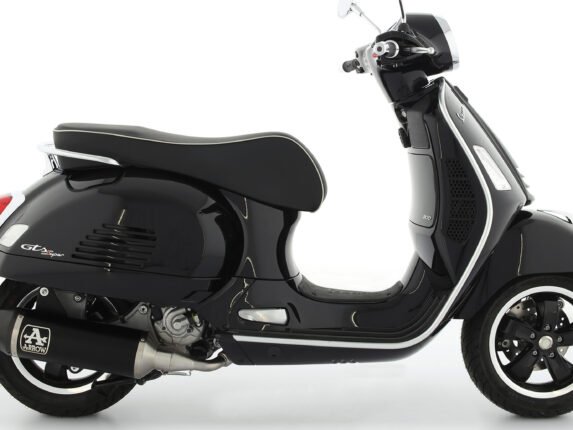 VESPA GTS/GTB 300 SİYAH ALÜMİNYUM FULL SİSTEM EGZOZ (21-24)