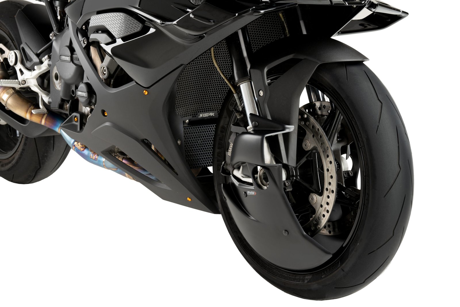 BMW S1000RR MAT SİYAH ÖN FREN SOĞUTUCU (19-24)