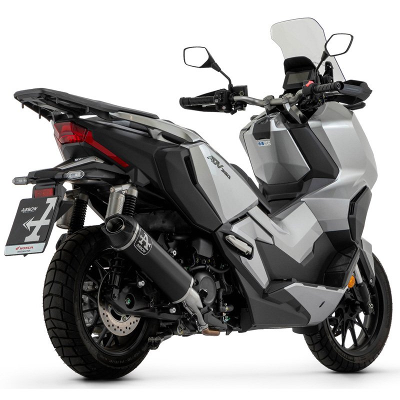 HONDA ADV 350 SİYAH ALÜMİNYUM EGZOZ (22-24)