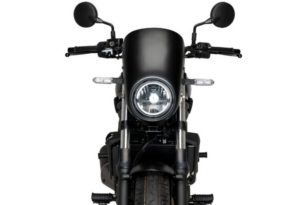 KAWASAKI ELMINATOR 500 MAT SİYAH SPORT ÖN CAM (24-25) - Görsel 2