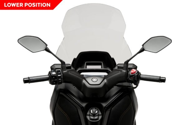 YAMAHA X-MAX 250/300 V-TECH LINE TOURING ŞEFFAF ÖN CAM (23-24) - Görsel 4