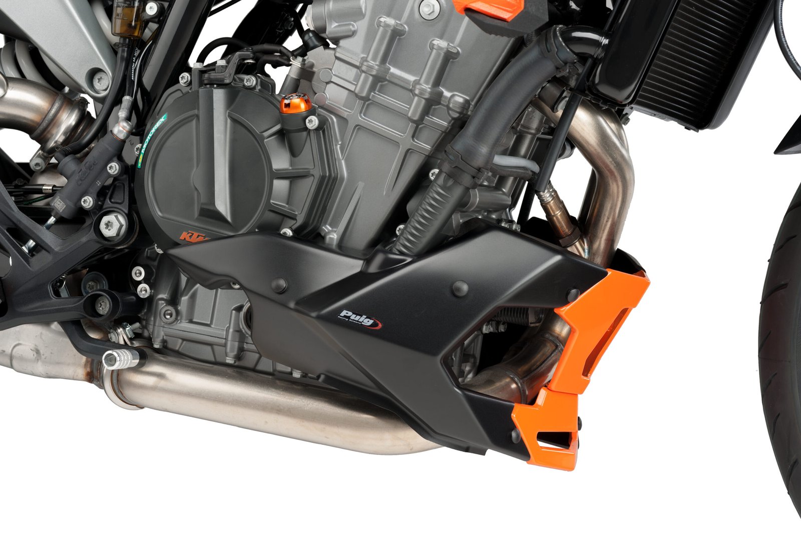 KTM 790/890 DUKE/R MAT SİYAH (ALT SAKAL) ENGINE SPOILER (18-25)