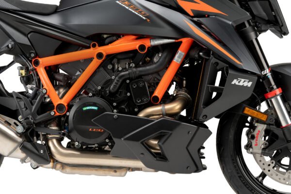 KTM 1290/1390 SUPER DUKE MAT SİYAH (ALT SAKAL) ENGINE SPOILER (20-25) - Görsel 2