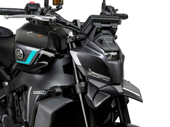YAMAHA MT-09/SP MAT SİYAH FAR ALTI SPOILER (24-25)