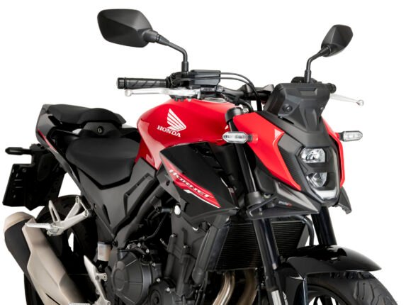 HONDA CB 500 HORNET MAT SİYAH FAR ALTI SPOILER (24-25)