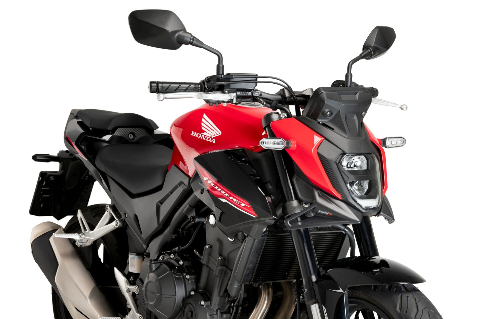 HONDA CB 500 HORNET MAT SİYAH FAR ALTI SPOILER (24-25)