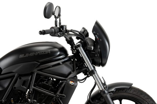 KAWASAKI ELMINATOR 500 MAT SİYAH SPORT ÖN CAM (24-25) - Görsel 3