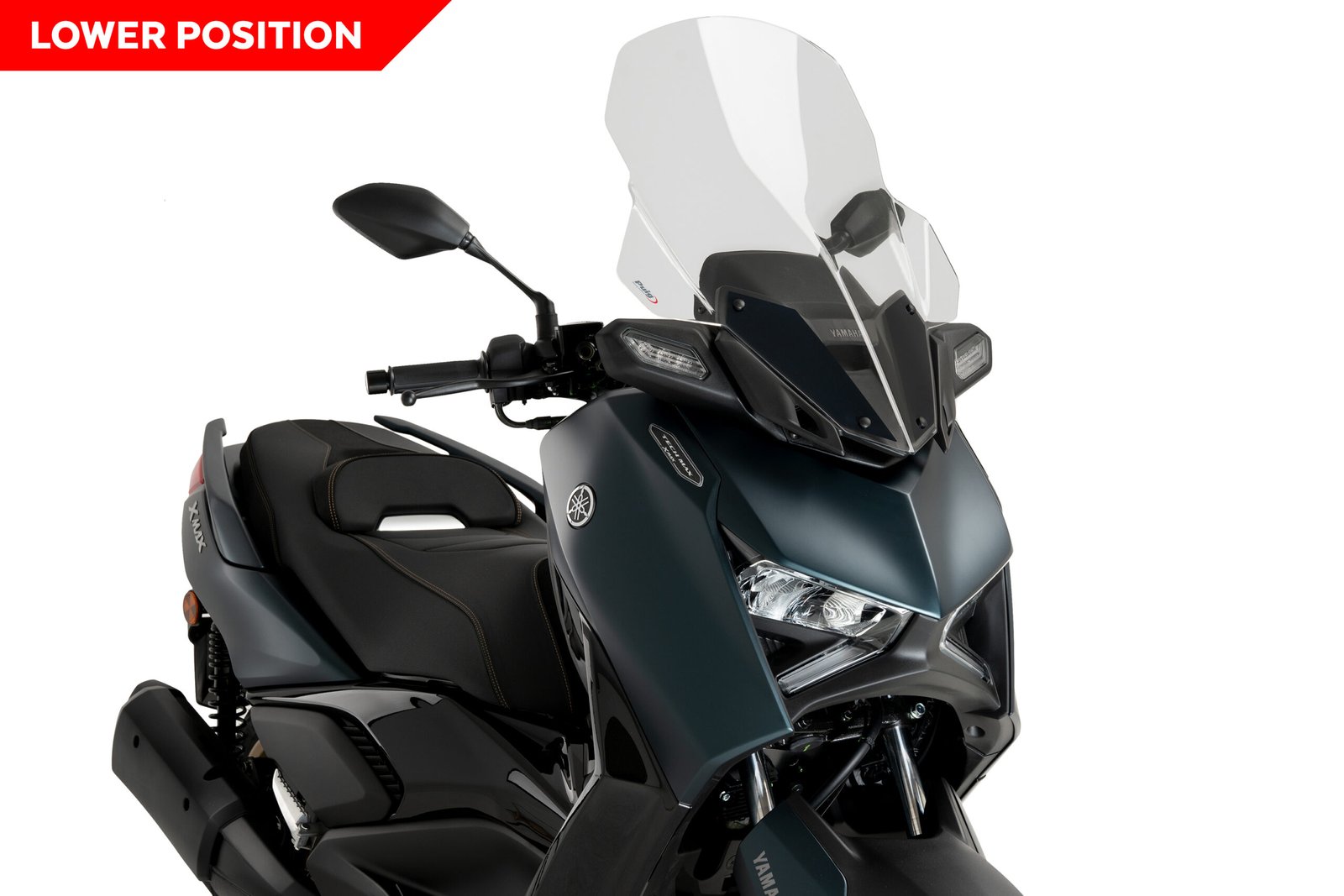 YAMAHA X-MAX 250/300 V-TECH LINE TOURING ŞEFFAF ÖN CAM (23-24)