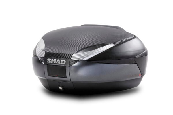 SHAD SH48 KARBON KAPAKLI (DARK GREY) ARKA ÇANTA , TABLA VE SIRT DAYAMA PEDİ
