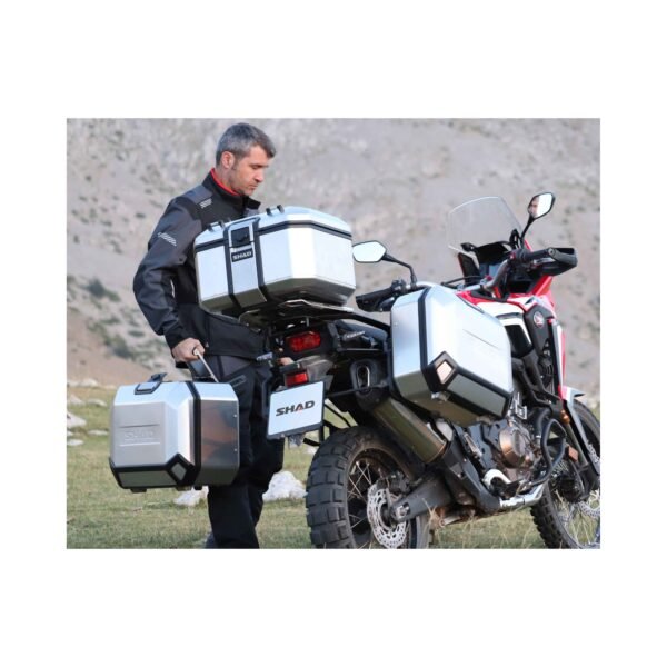 SHAD TR48 GRİ ARKA ÇANTA , TABLA VE SIRT DAYAMA PEDİ - Görsel 9
