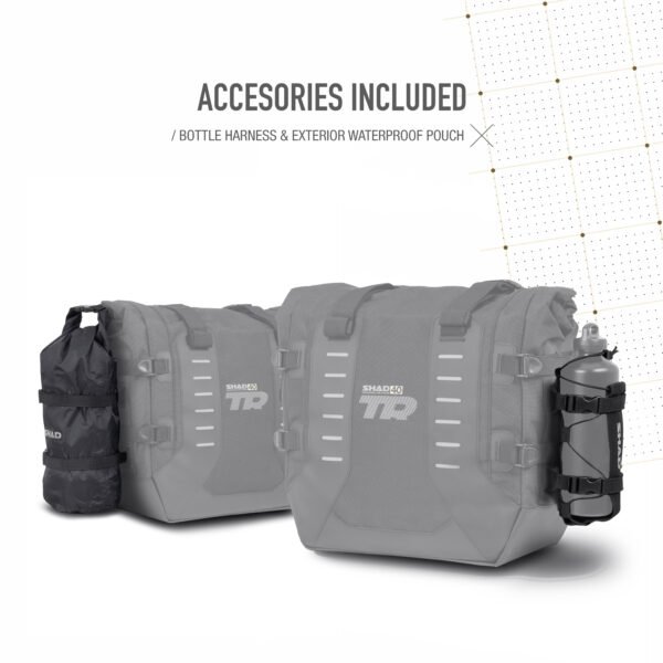 SHAD TR40 SOFT YAN ÇANTA SETİ - Görsel 8
