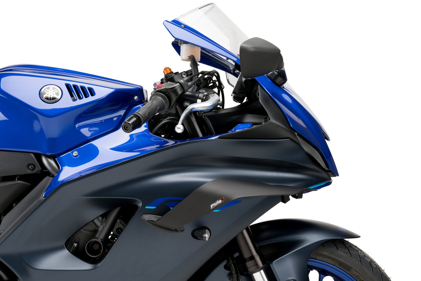 YAMAHA R7 MAT SİYAH YAN SPOILER (22-25) - Görsel 3