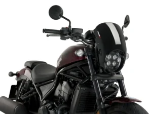 HONDA CL 250 SPORT MAT SİYAH ÖN CAM (23-25)