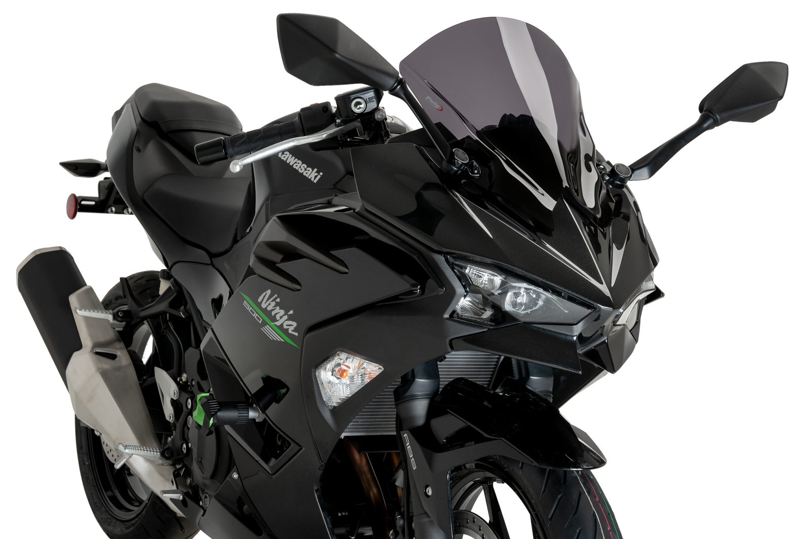 KAWASAKI NINJA 500 Z-RACING KOYU FÜME ÖN CAM (24-25)