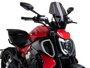 DUCATI DIAVEL V4 AYARLI KOYU FÜME TOURING ÖN CAM (24-25)