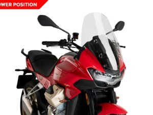 MOTO GUZZI V100 MANDELLO/STELVIO ŞEFFAF ÖN CAM (23-25)