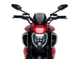 DUCATI DIAVEL V4 SPORT PLUS MAT SİYAH ÖN CAM