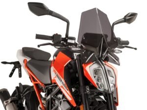 KTM 125/250/390 DUKE KOYU FÜME ÖN CAM (17-23)