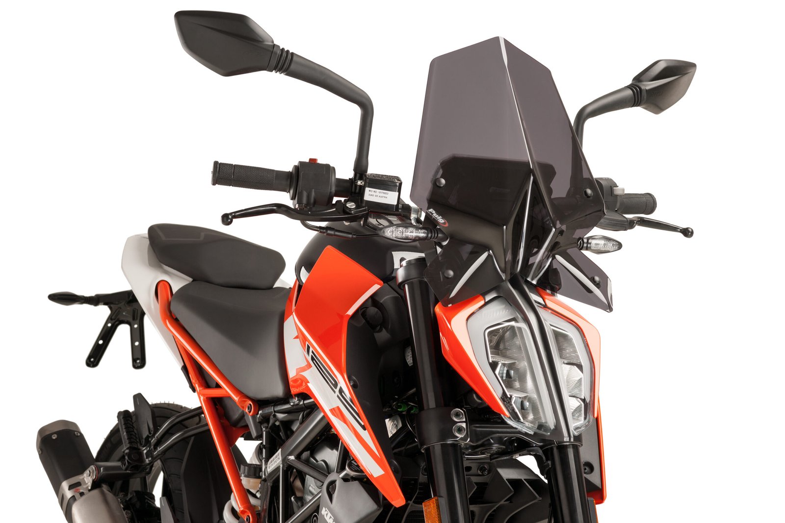 KTM 125/250/390 DUKE KOYU FÜME ÖN CAM (17-23)