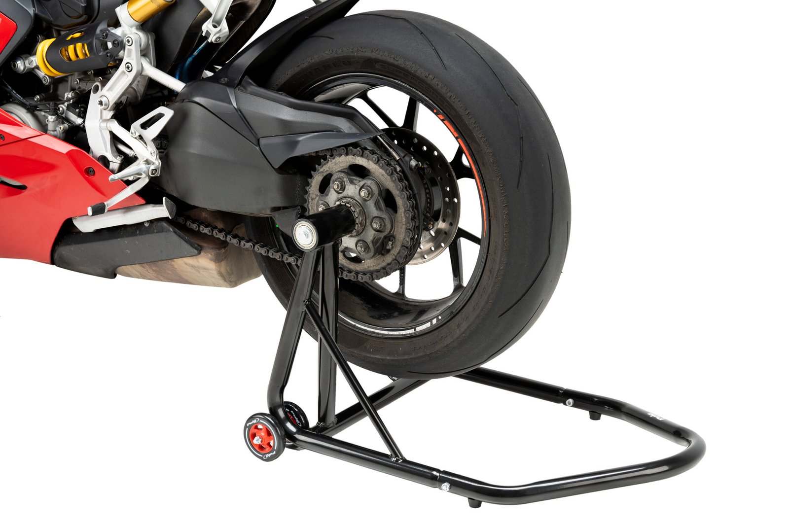 PUIG TEK TARAFTAN MAŞALI ARKA STAND (TRIUMPH SPEED TRIPLE) - Görsel 2