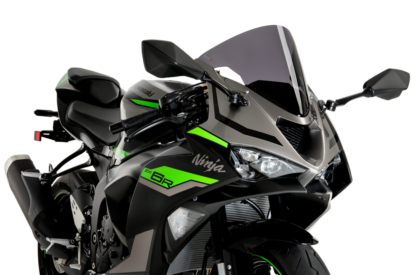 KAWASAKI ZX-6R R-RACER KOYU FÜME ÖN CAM (24-25)
