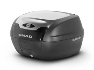 SHAD SH40 ALÜMİNYUM GÖRÜNÜMLÜ KAPAK ARKA ÇANTA