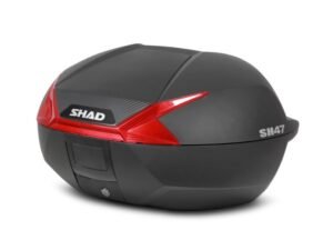 SHAD SH47 KIRMIZI REFLEKTÖRLÜ ARKA ÇANTA VE TABLA
