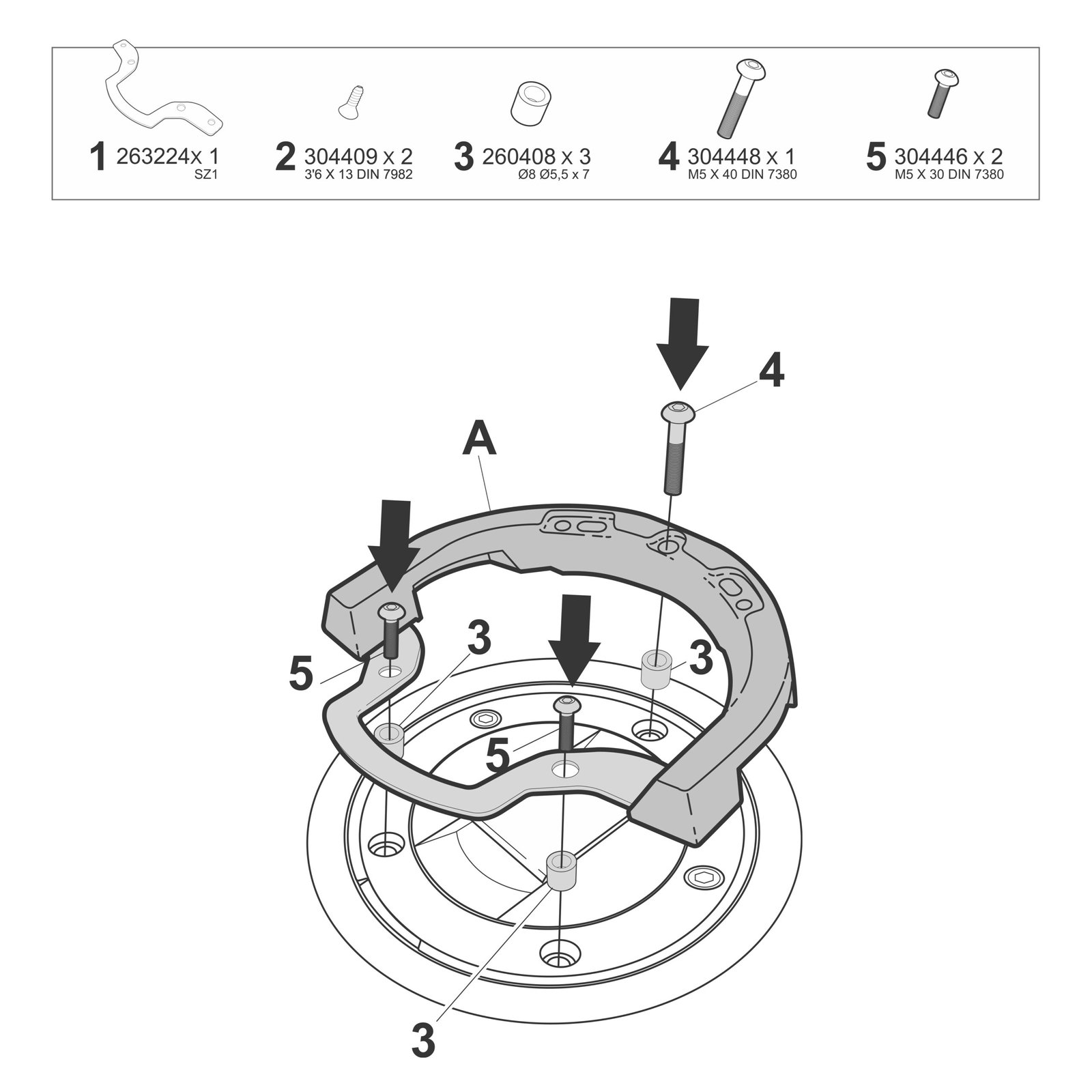S010CS DEPO ÜSTÜ ÇANTA APARATI - Görsel 2