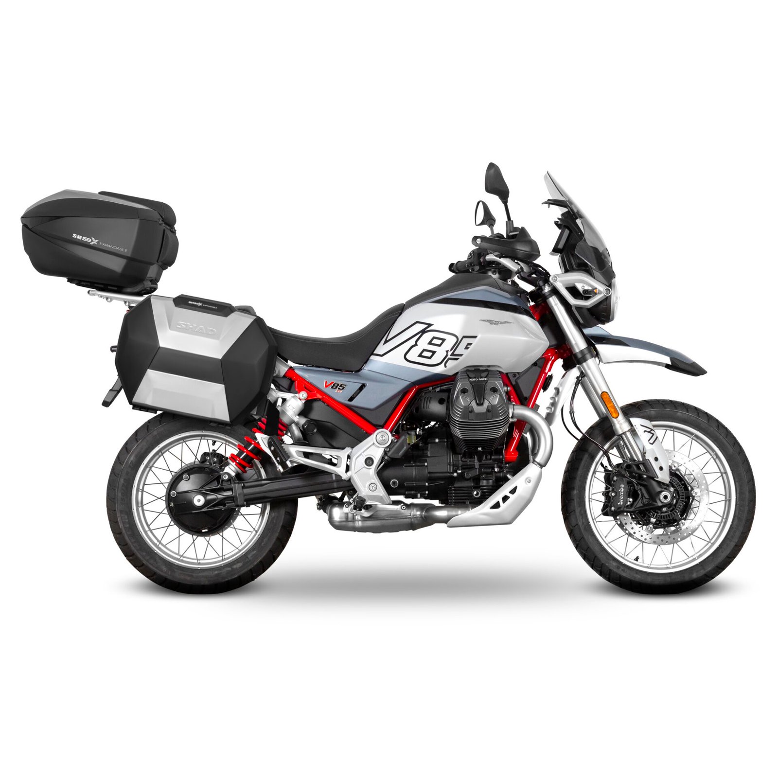 MOTO GUZZI V85TT/V85TT TRAVEL ARKA ÇANTA TAŞIYICI DEMİRİ (24-25) - Görsel 3