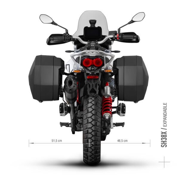 MOTO GUZZI V85 TT/ V85 TT TRAVEL 3P SİSTEM YAN ÇANTA TAŞIYICI DEMİRİ (24-25) - Görsel 2