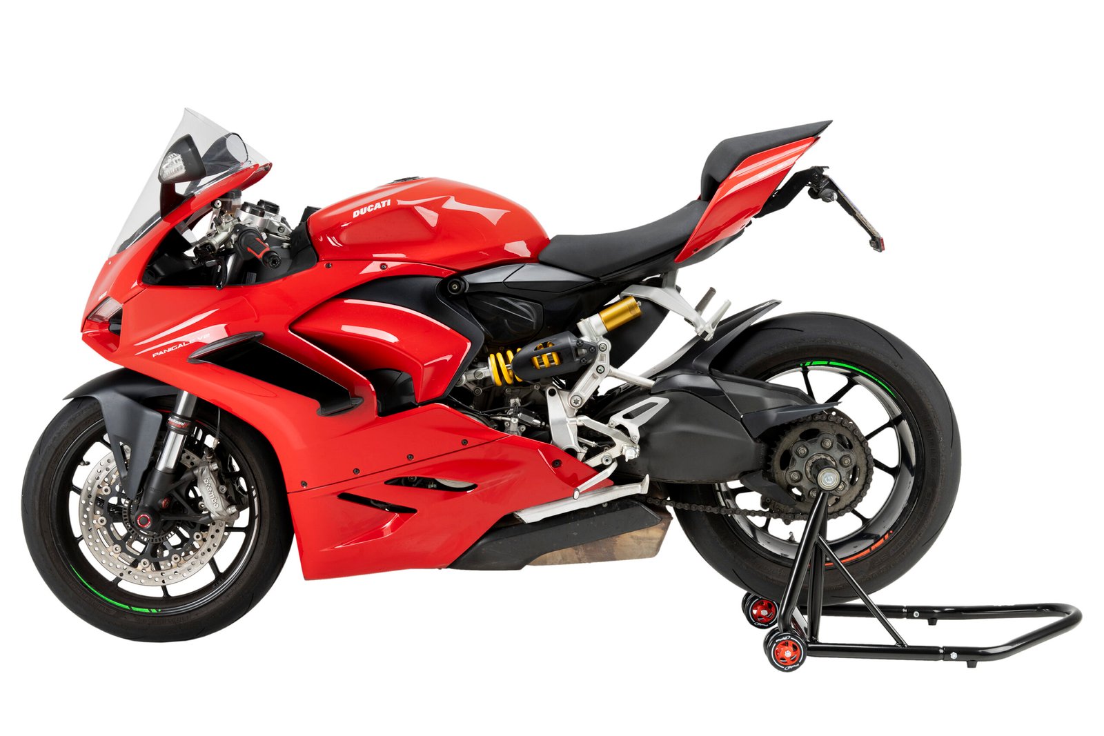 PUIG TEK TARAFTAN MAŞALI ARKA STAND (TRIUMPH SPEED TRIPLE) - Görsel 6