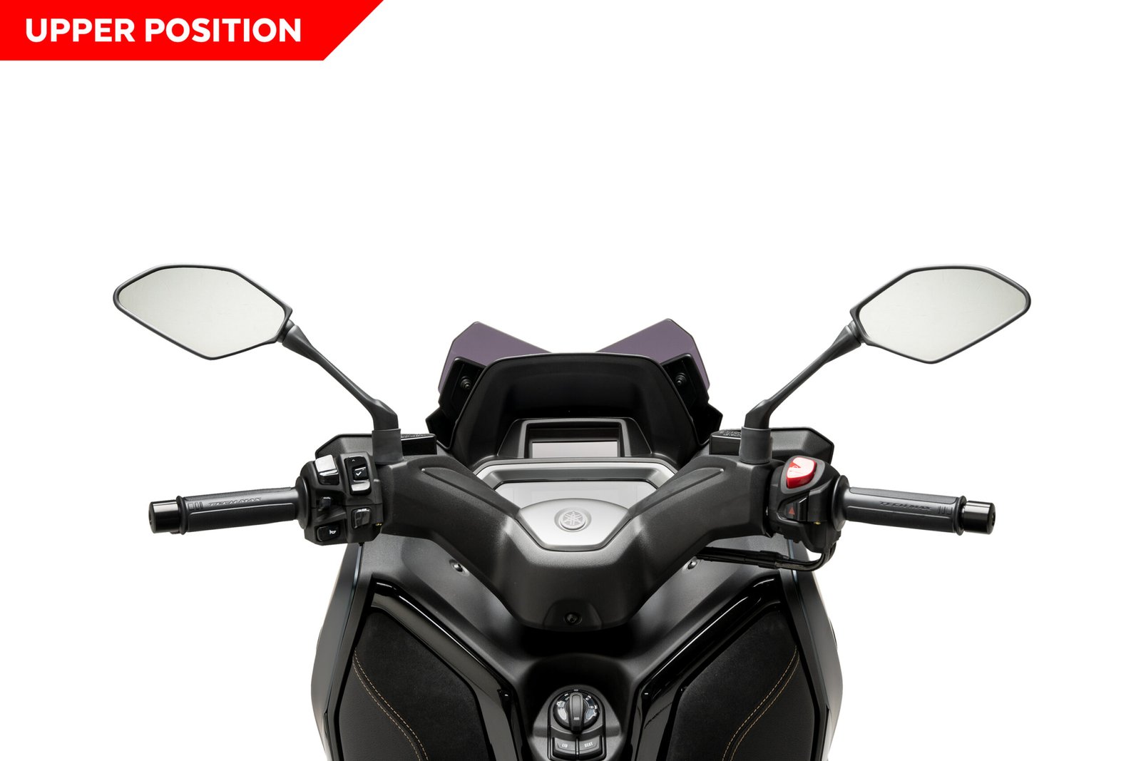 YAMAHA XMAX 250/300 V-TECH LINE SPORT KOYU FÜME ÖN CAM (23-24) - Görsel 4
