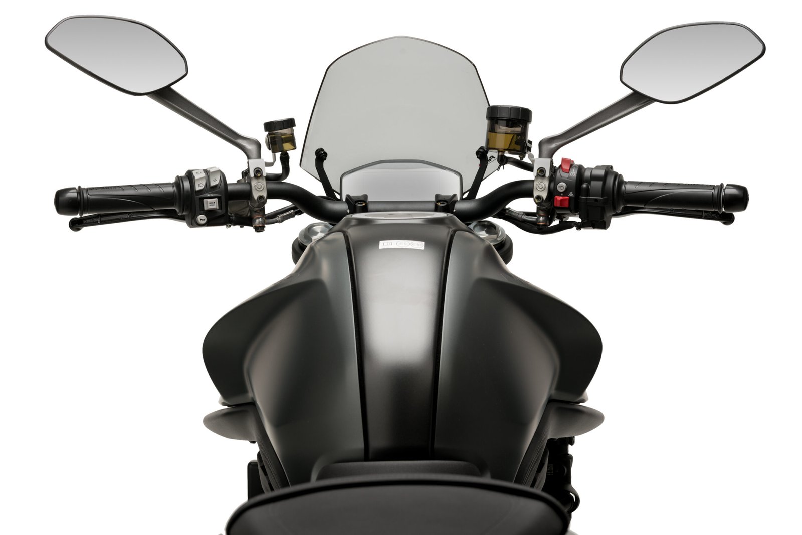 DUCATI MONSTER 937 SPORT FÜME ÖN CAM - Görsel 3