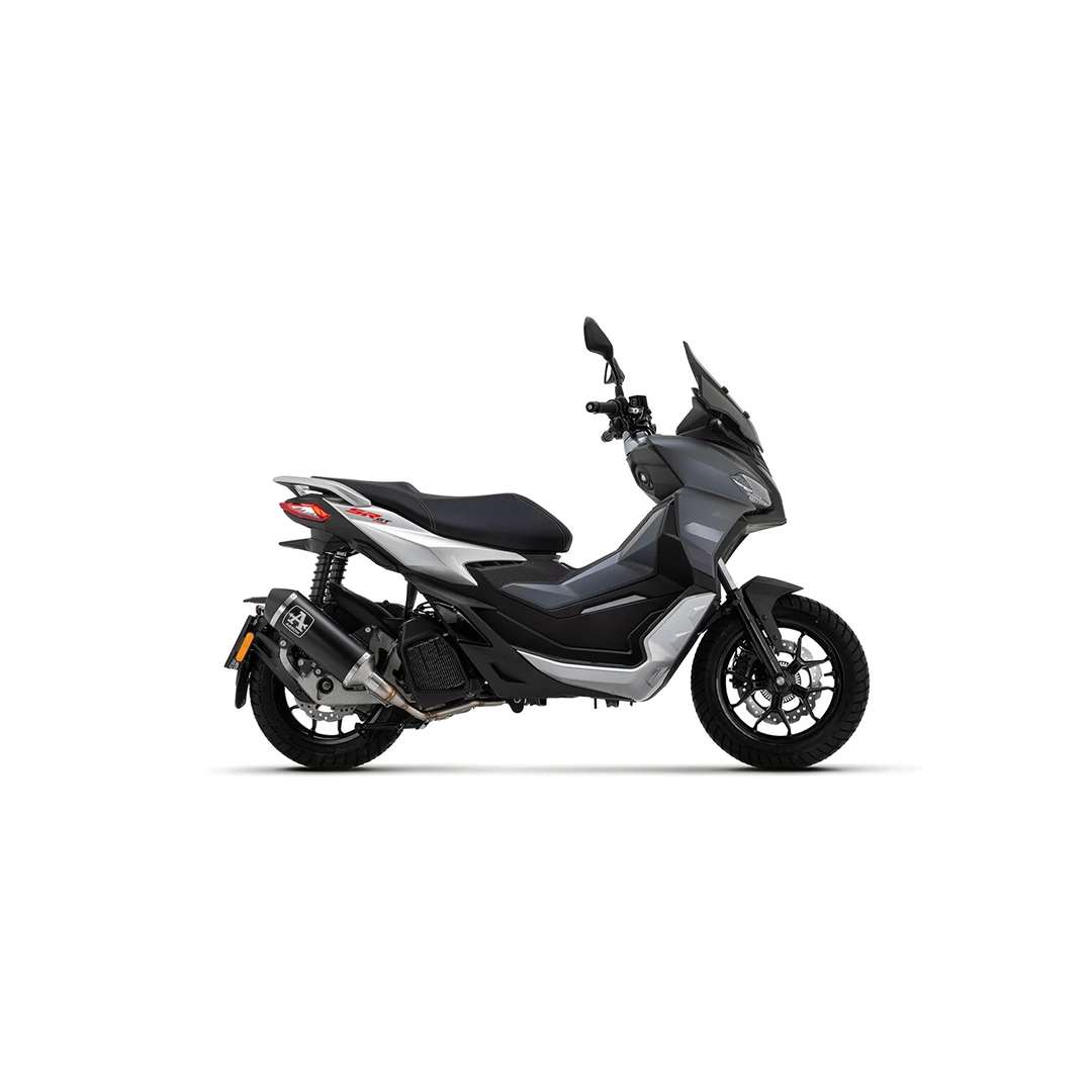 APRILIA SR 125/200 GT ARROW SİYAH ALÜMİNYUM FULL SİSTEM EGZOZ (22-24)