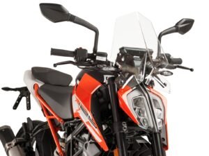 KTM 125/250/390 DUKE ŞEFFAF ÖN CAM (17-23)