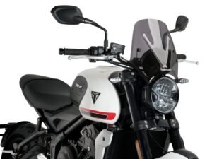 PUIG TRIUMPH TRIDENT SPORT 660 KOYU FÜME ÖN CAM (21-25)