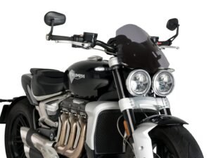 TRIUMPH ROCKET 3R KOYU FÜME ÖN CAM (20-25)