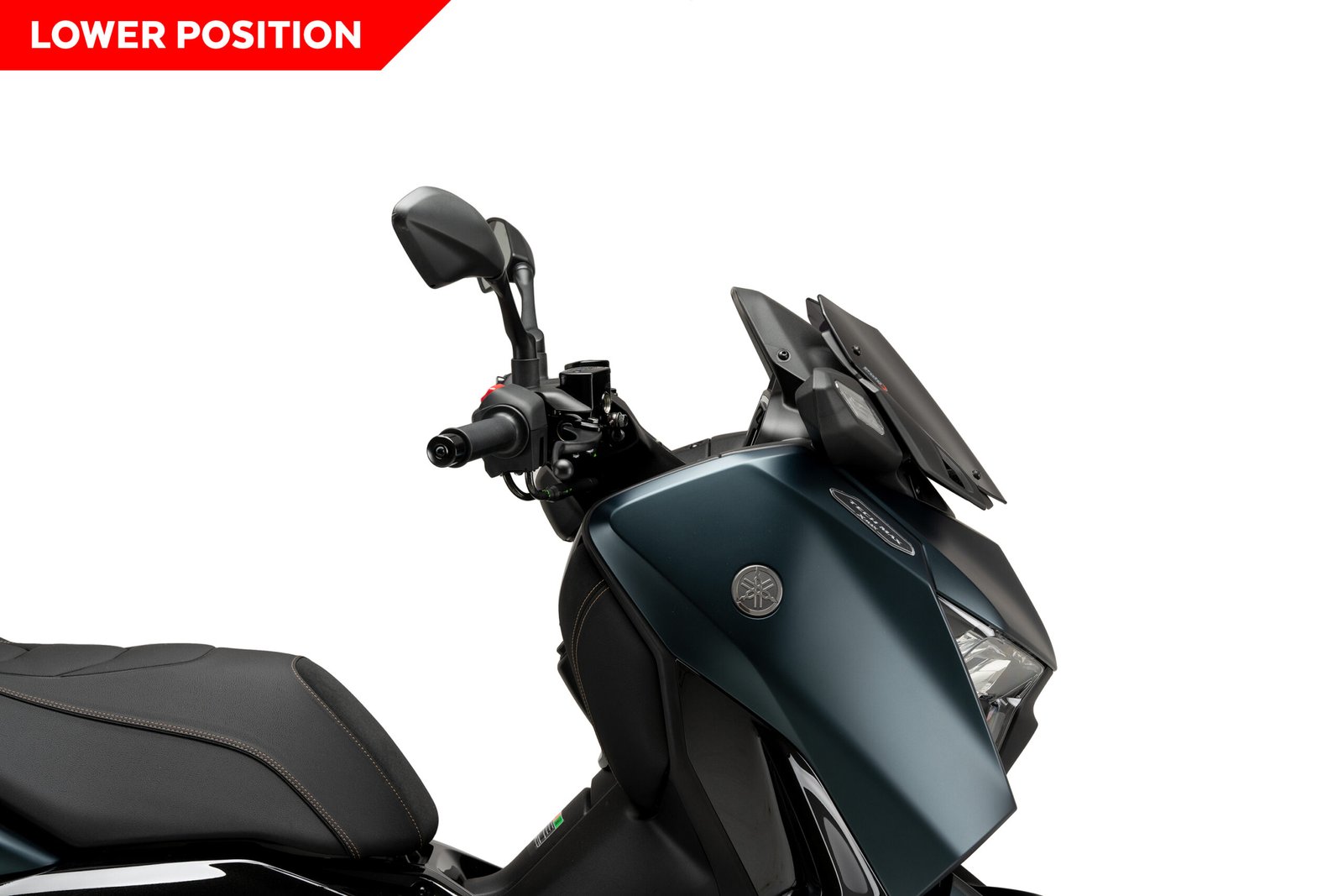 YAMAHA XMAX 250/300 V-TECH LINE SPORT KOYU FÜME ÖN CAM (23-24) - Görsel 3
