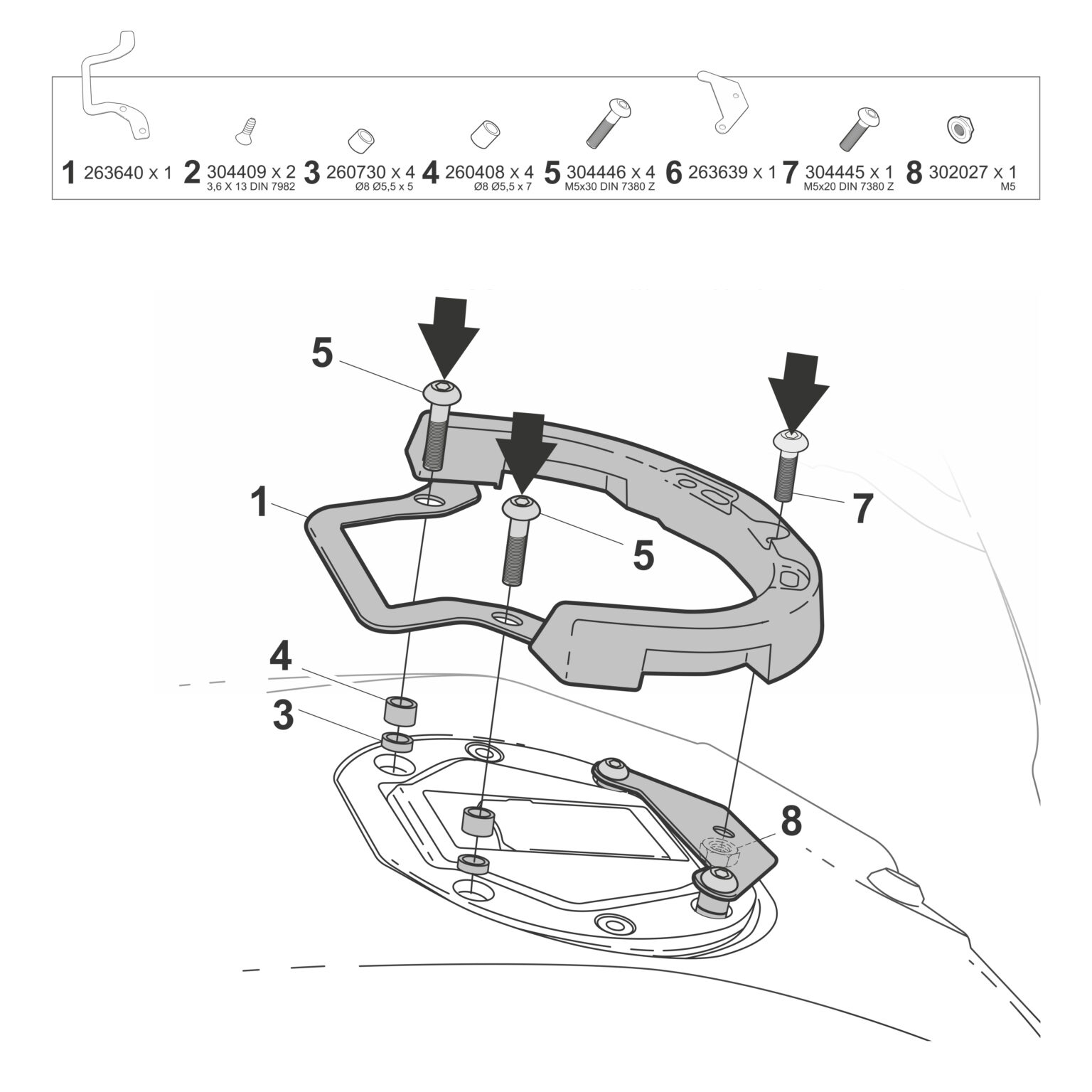 B011CS DEPO ÜSTÜ ÇANTA APARATI - Görsel 2