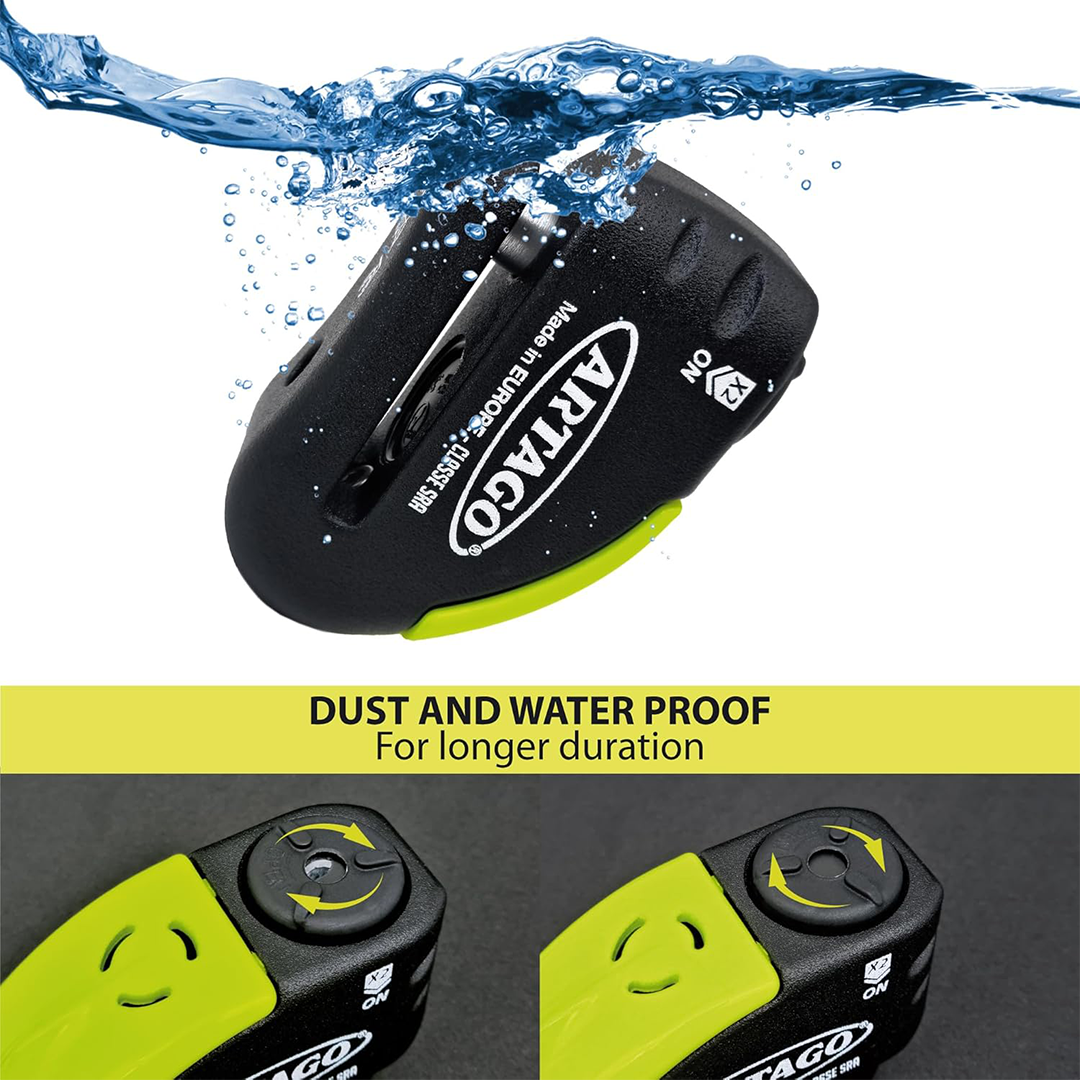 ARTAGO 30X14 14MM ALARMLI DİSK KİLİDİ - Görsel 3