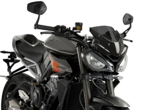 TRIUMPH STREET TRIPLE 765 RS SPORT KOYU FÜME ÖN CAM (23-25)