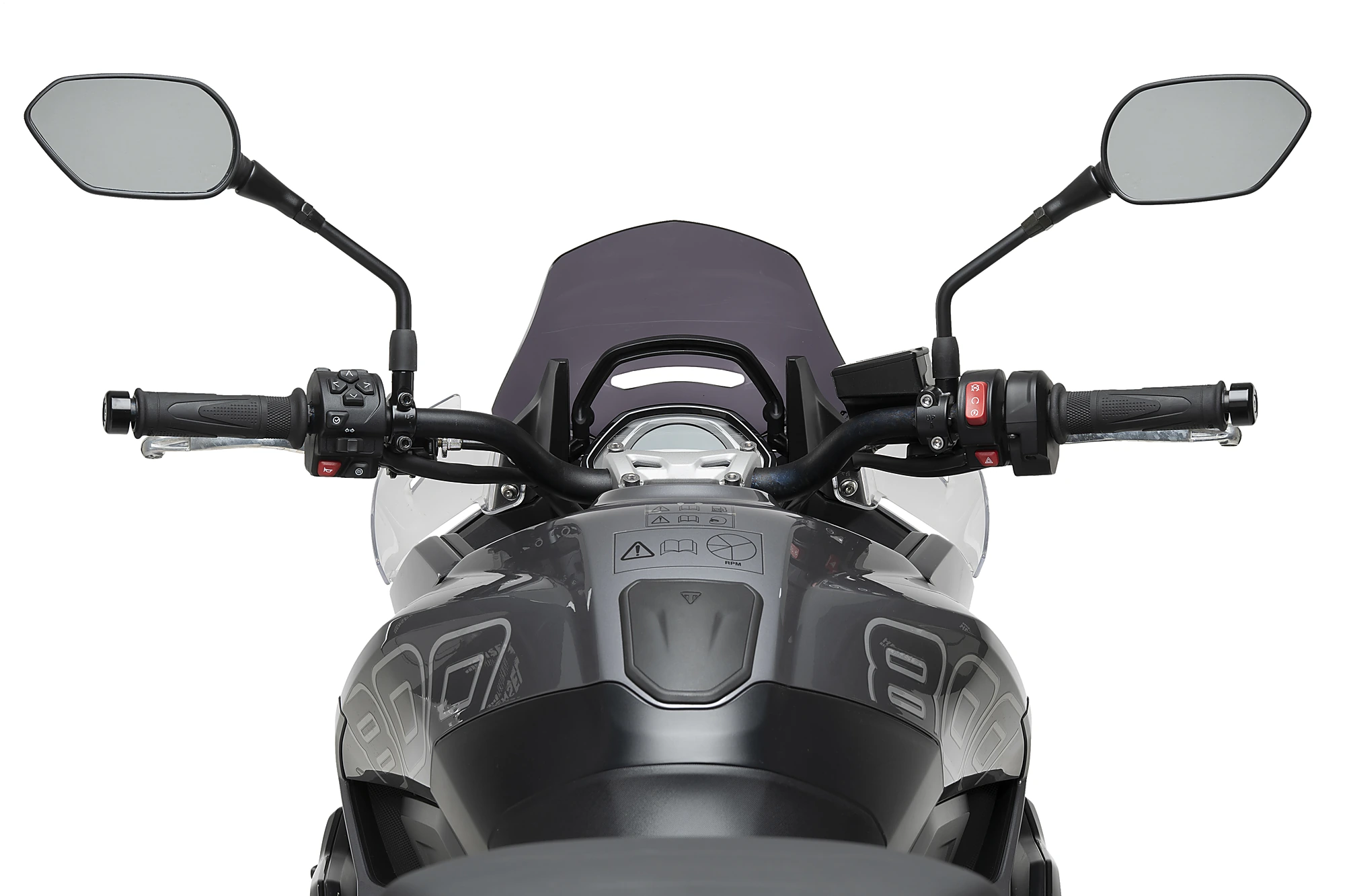 PUIG TRIUMPH TIGER SPORT 800 SPORT KOYU FÜME ÖN CAM (25-26) - Görsel 3