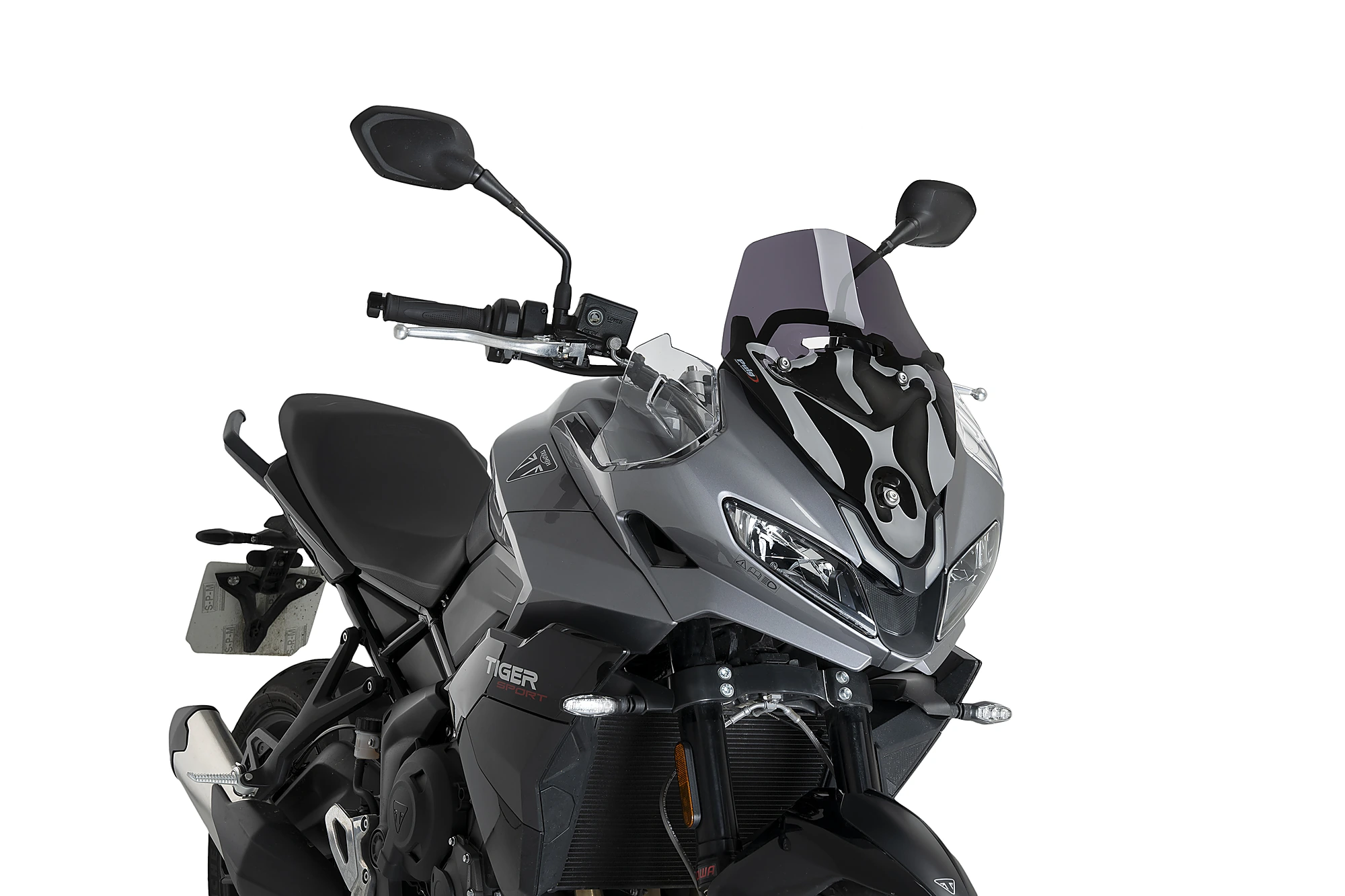 PUIG TRIUMPH TIGER SPORT 800 SPORT KOYU FÜME ÖN CAM (25-26)